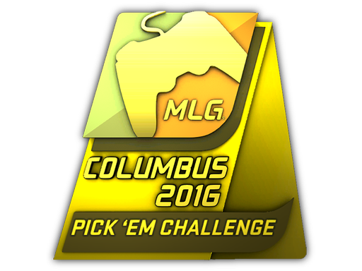 case | Gold Columbus 2016 Pick`Em Trophy