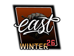 Sticker | east | fragWinter 2026