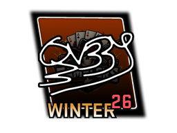 Sticker | qvbby | fragWinter 2026