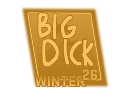 Sticker | Bicco (Gold) | fragWinter 2026