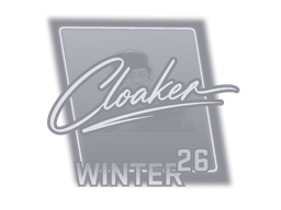 Sticker | Cloaker (Foil) | fragWinter 2026