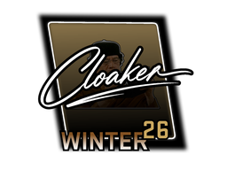 Sticker | Cloaker | fragWinter 2026