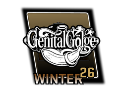 Sticker | GenitalGölge | fragWinter 2026
