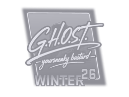Sticker | GHOST (Foil) | fragWinter 2026