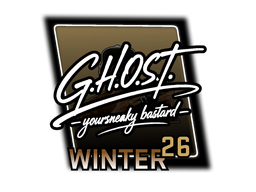 Sticker | GHOST | fragWinter 2026