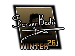 Sticker | Serverbedii | fragWinter 2026