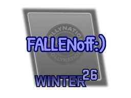 Sticker | FalleNoFF (Holo) | fragWinter 2026