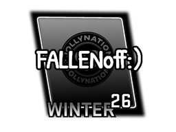 Sticker | FalleNoFF | fragWinter 2026