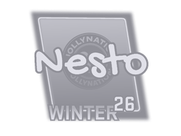 Sticker | Nesto (Foil) | fragWinter 2026