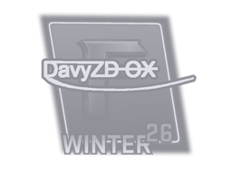 Sticker | DavyZDox (Foil) | fragWinter 2026