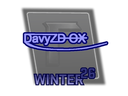 Sticker | DavyZDox (Holo) | fragWinter 2026