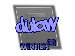 Sticker | dulaw (Holo) | fragWinter 2026