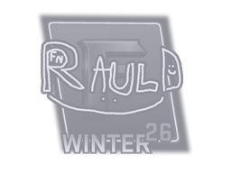 Sticker | RauLD (Foil) | fragWinter 2026