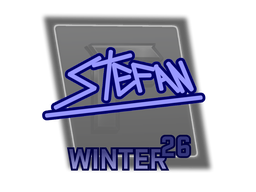 Sticker | stefandynull (Holo) | fragWinter 2026