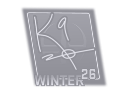 Sticker | k9 (Foil) | fragWinter 2026