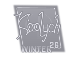 Sticker | koolych (Foil) | fragWinter 2026