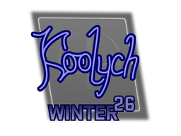 Sticker | koolych (Holo) | fragWinter 2026
