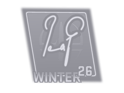 Sticker | leaf (Foil) | fragWinter 2026