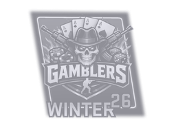 Sticker | GAMBLERS (Foil) | fragWinter 2026