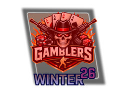 Sticker | GAMBLERS (Holo) | fragWinter 2026