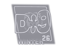Sticker | D9 (Foil) | fragWinter 2026