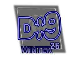 Sticker | D9 (Holo) | fragWinter 2026