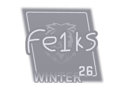 Sticker | fe1ks (Foil) | fragWinter 2026