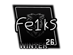 Sticker | fe1ks | fragWinter 2026