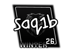 Sticker | Saq1b | fragWinter 2026