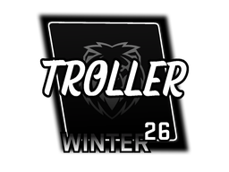 Sticker | troller | fragWinter 2026