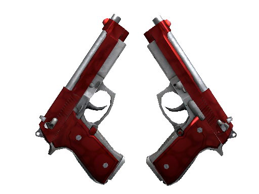 StatTrak™ Dual Berettas | Hemoglobin